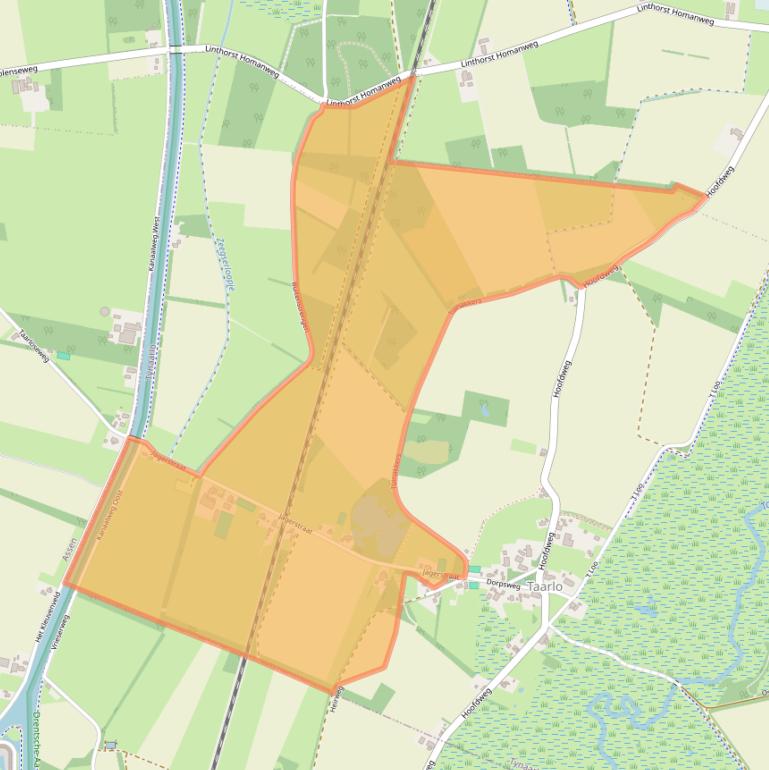 Kaart van postcodegebied 9485TD.