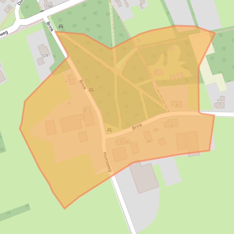 Kaart van postcodegebied 9494PG.