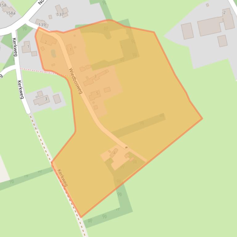 Kaart van postcodegebied 9494PJ.