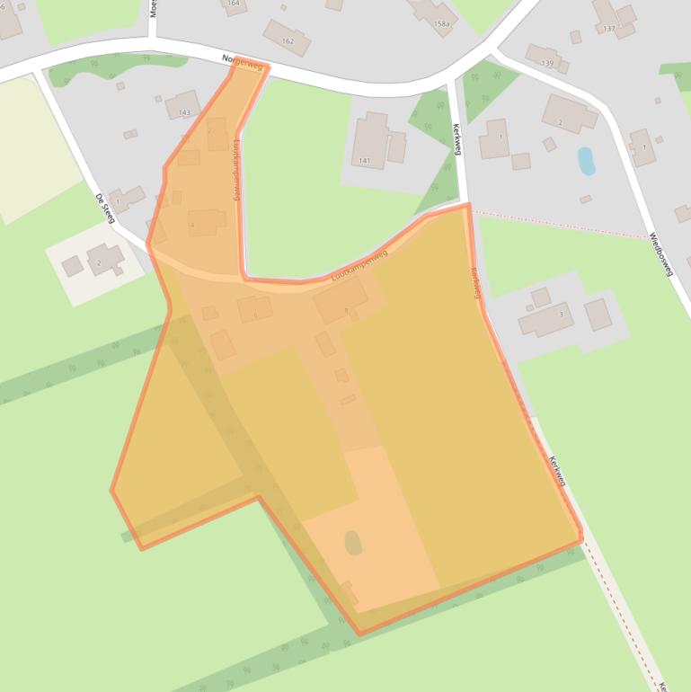 Kaart van postcodegebied 9494PK.