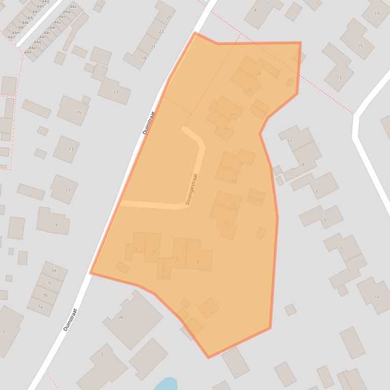 Kaart van postcodegebied 9494RS.