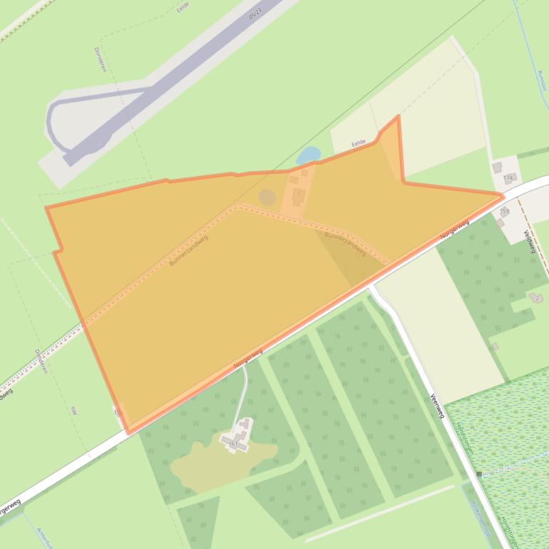 Kaart van postcodegebied 9494TJ.