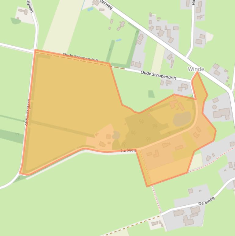 Kaart van postcodegebied 9495PG.