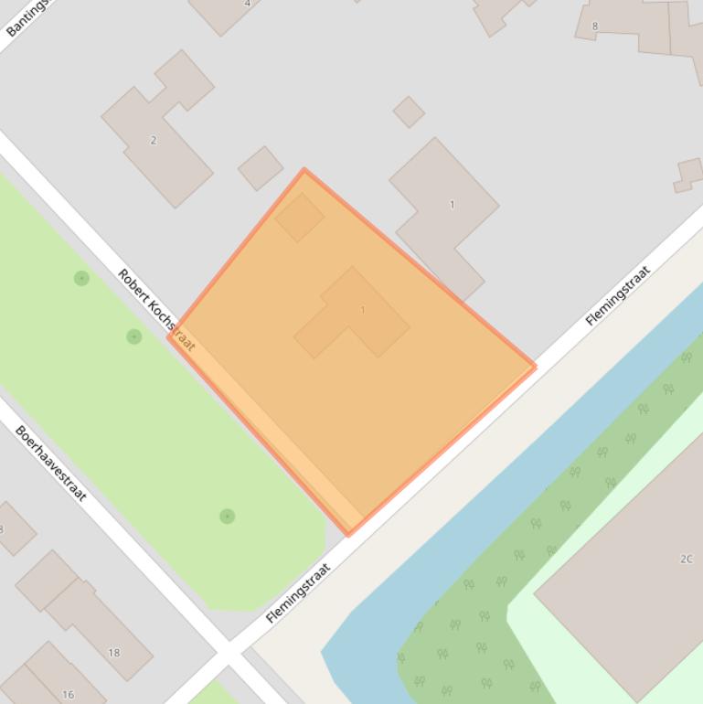 Kaart van postcodegebied 9501HG.