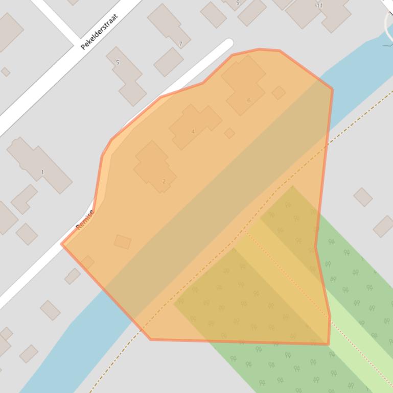 Kaart van postcodegebied 9501LK.