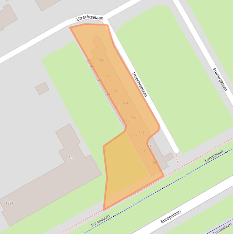 Kaart van postcodegebied 9501PX.