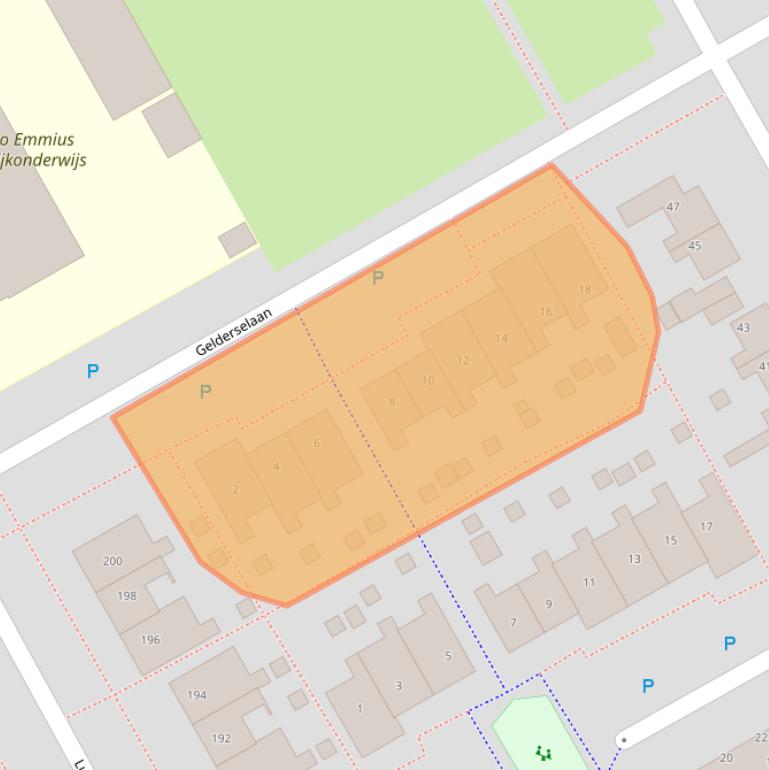 Kaart van postcodegebied 9501RD.