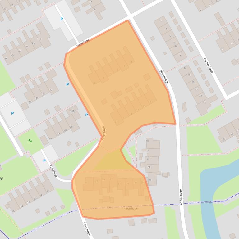 Kaart van postcodegebied 9501TN.