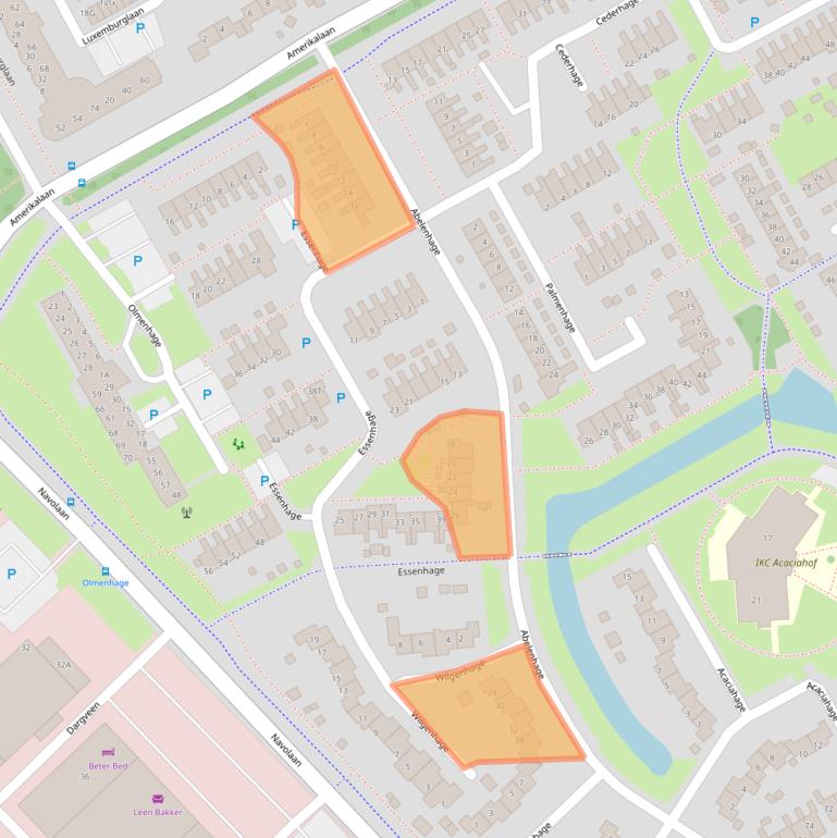 Kaart van postcodegebied 9501TS.