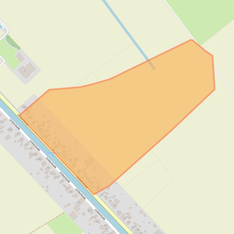 Kaart van postcodegebied 9501XG.