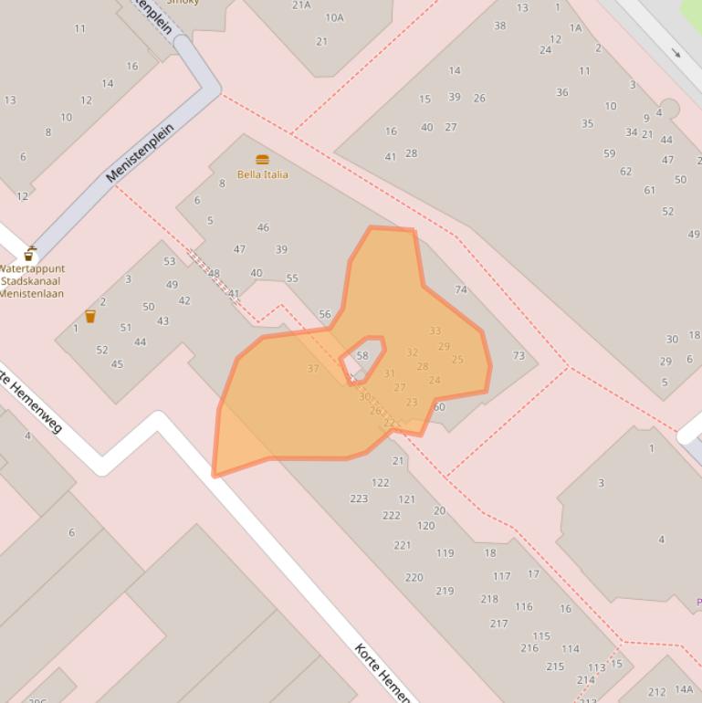 Kaart van postcodegebied 9501XR.