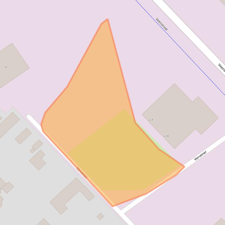 Kaart van postcodegebied 9502DB.