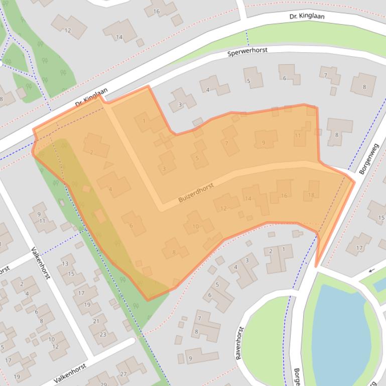 Kaart van postcodegebied 9502HL.