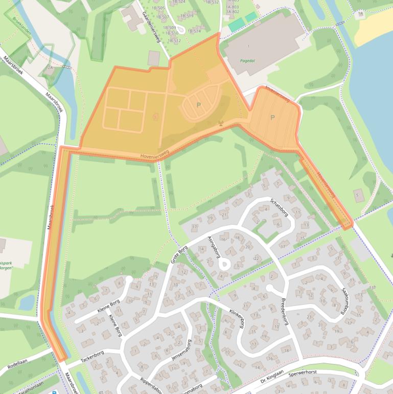 Kaart van postcodegebied 9502TB.