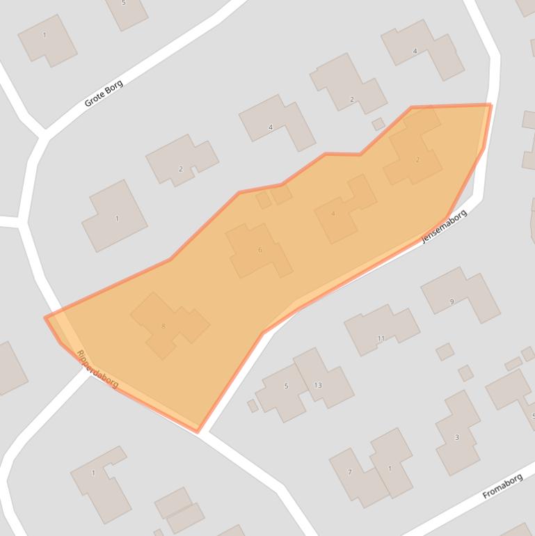 Kaart van postcodegebied 9502VN.