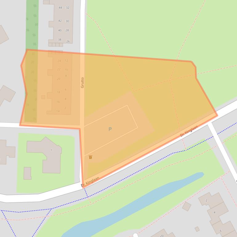 Kaart van postcodegebied 9502WK.