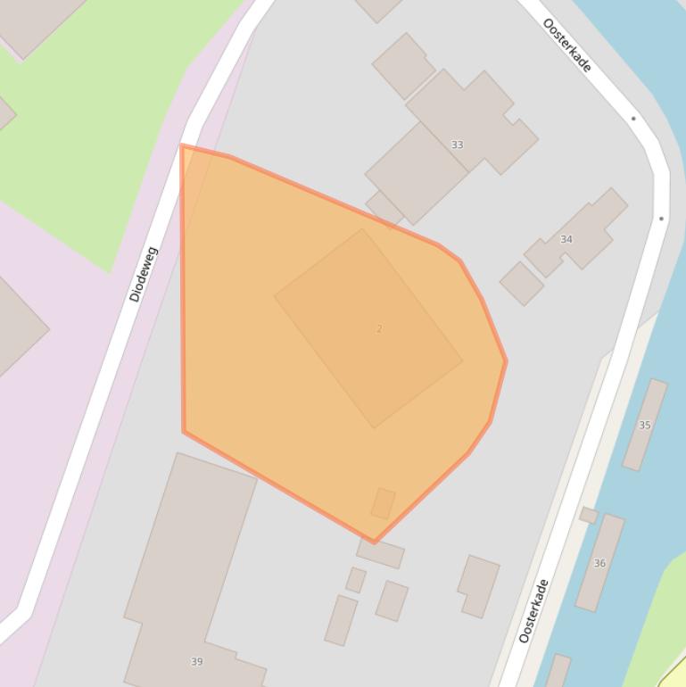 Kaart van postcodegebied 9503GV.