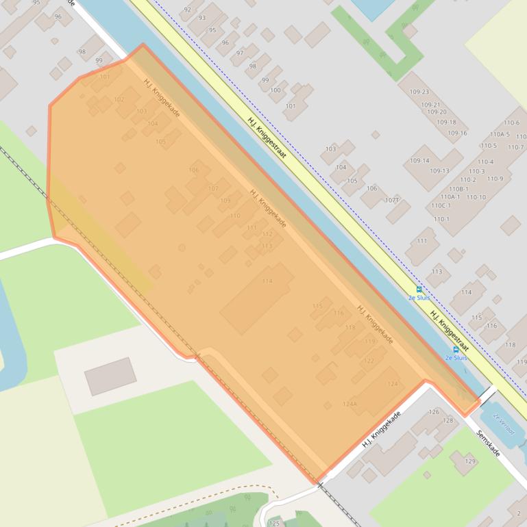 Kaart van postcodegebied 9503RL.