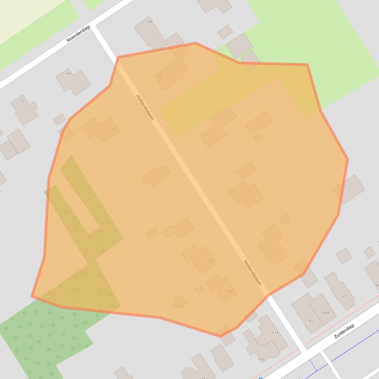 Kaart van postcodegebied 9521BW.