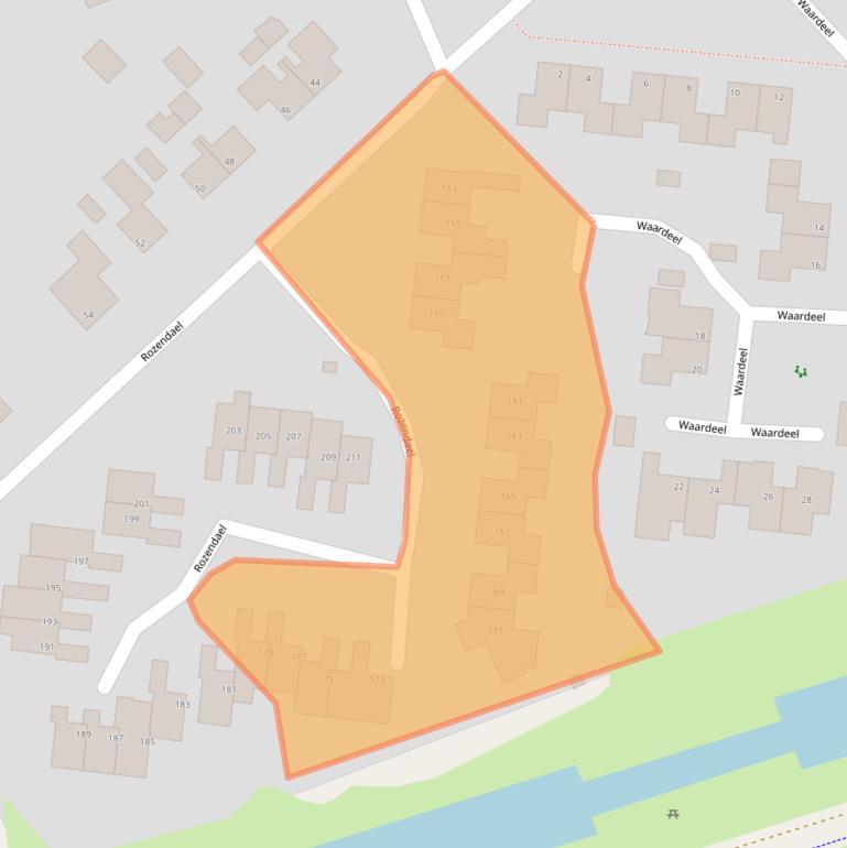 Kaart van postcodegebied 9531CV.