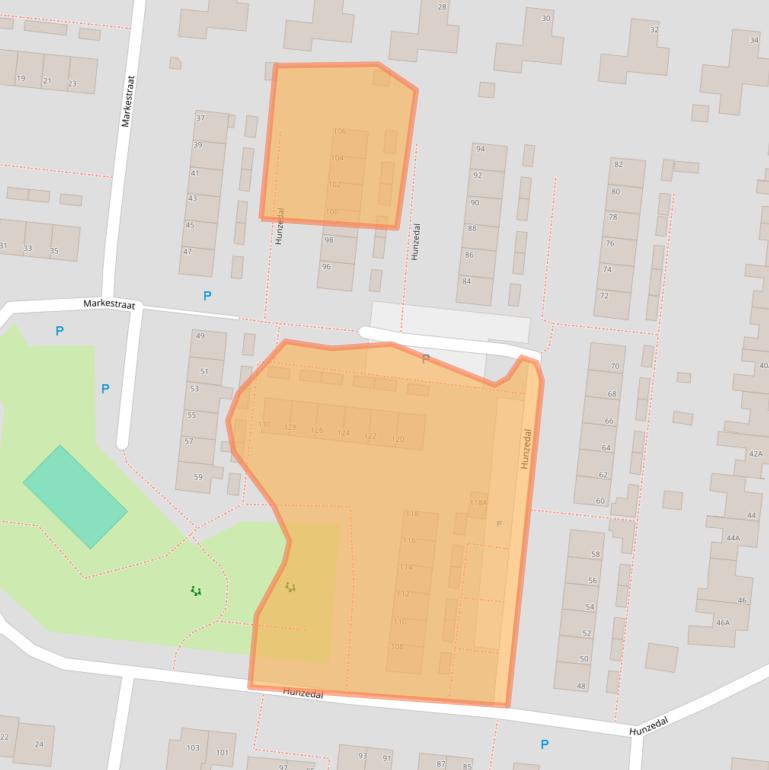 Kaart van postcodegebied 9531GL.