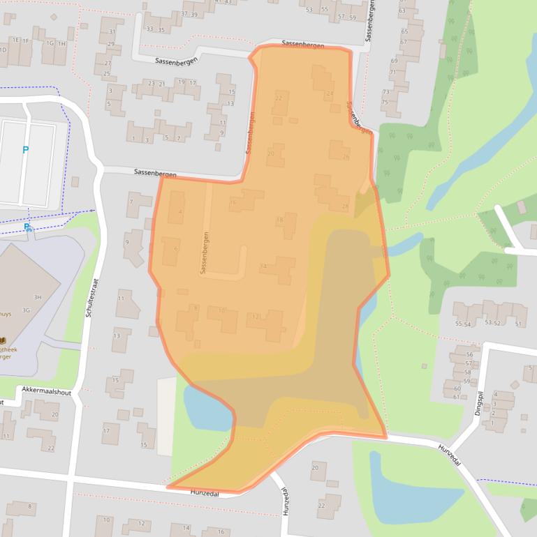 Kaart van postcodegebied 9531GX.