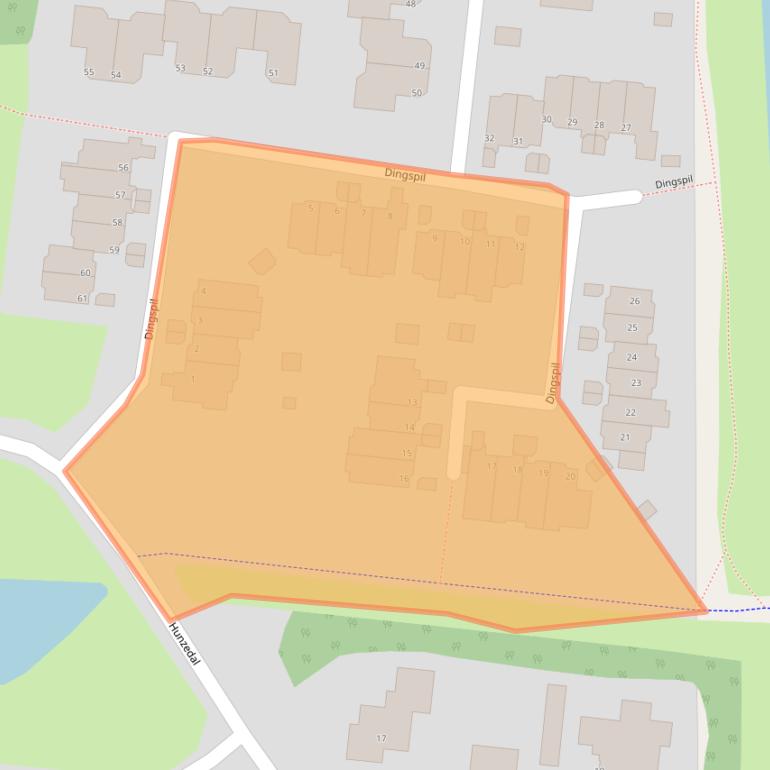 Kaart van postcodegebied 9531HA.