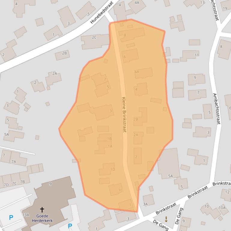 Kaart van postcodegebied 9531JN.