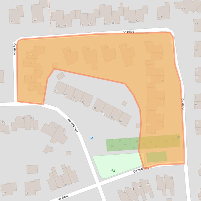 Kaart van postcodegebied 9531MJ.