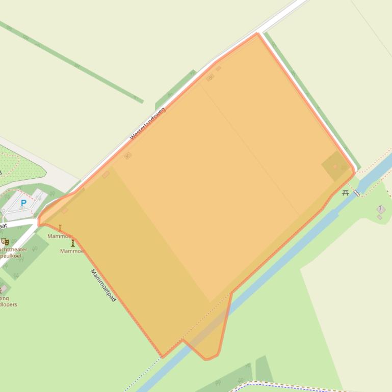 Kaart van postcodegebied 9531ZA.