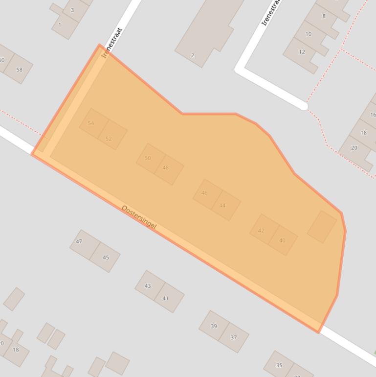 Kaart van postcodegebied 9541BL.