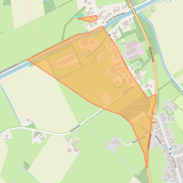 Kaart van postcodegebied 9541ED.