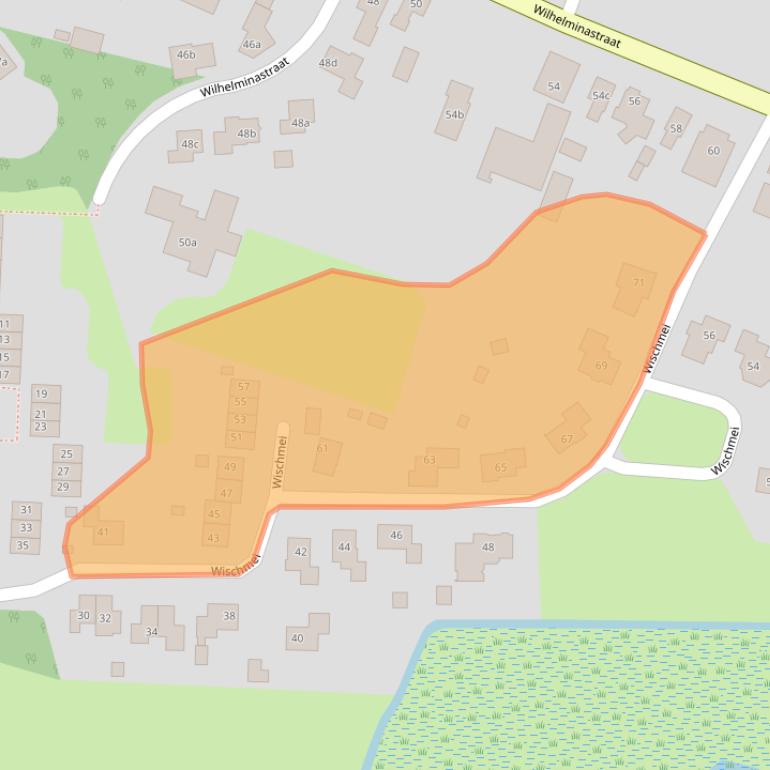 Kaart van postcodegebied 9541HD.