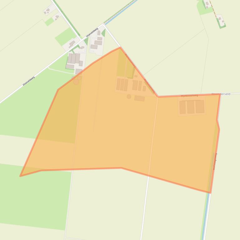 Kaart van postcodegebied 9541TG.