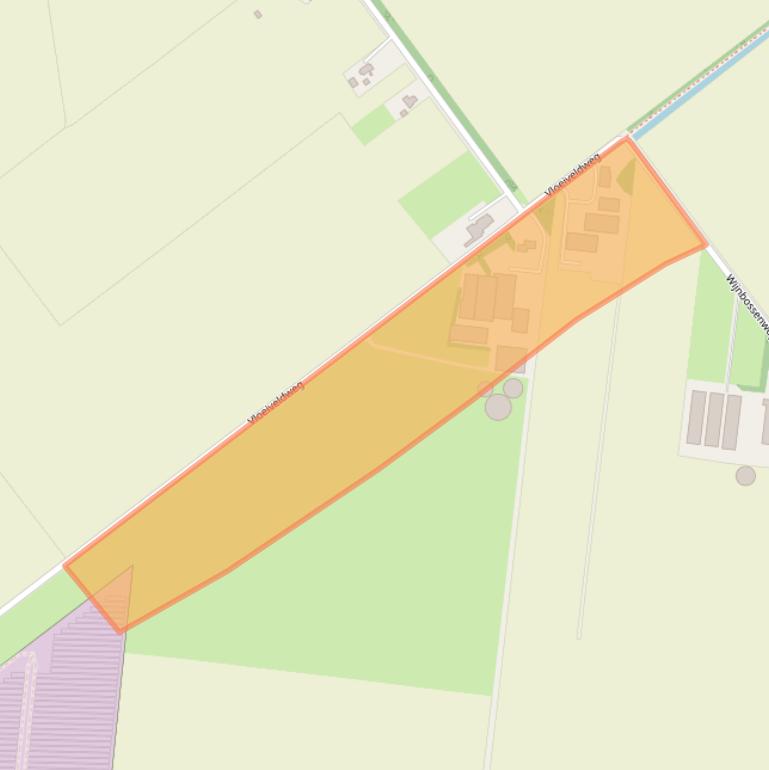 Kaart van postcodegebied 9541TM.