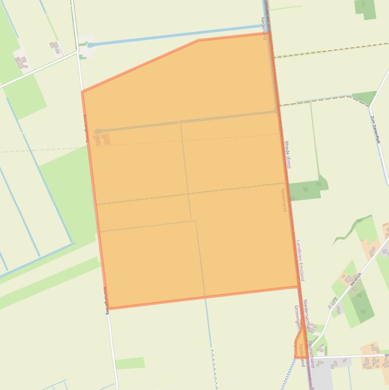 Kaart van postcodegebied 9541XL.