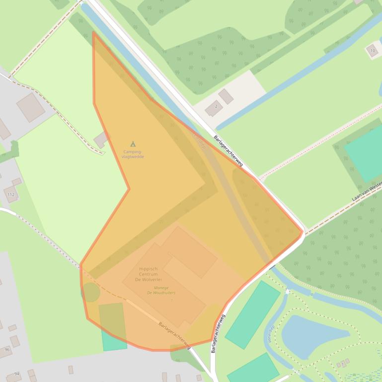 Kaart van postcodegebied 9541XT.