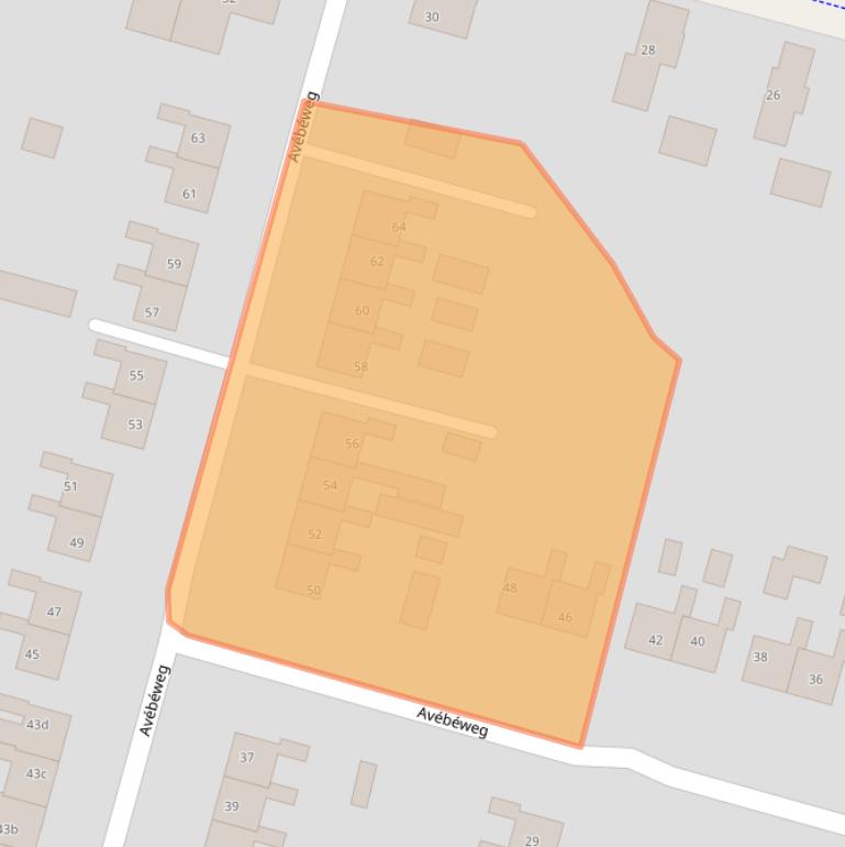 Kaart van postcodegebied 9563PS.