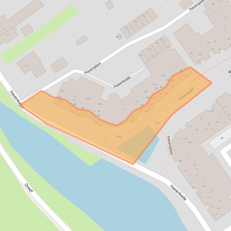 Kaart van postcodegebied 9581DK.