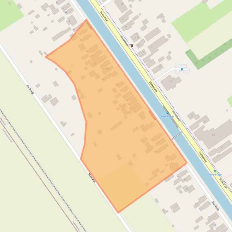 Kaart van postcodegebied 9581JL.