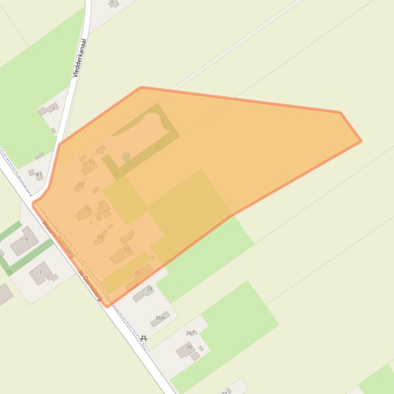 Kaart van postcodegebied 9585PH.