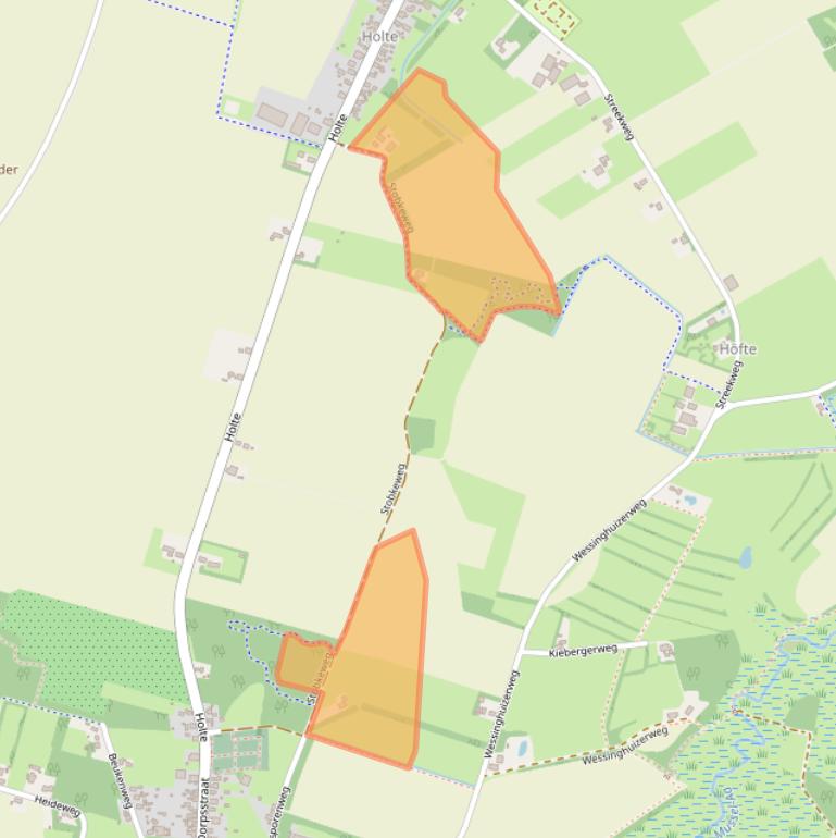 Kaart van postcodegebied 9591VL.