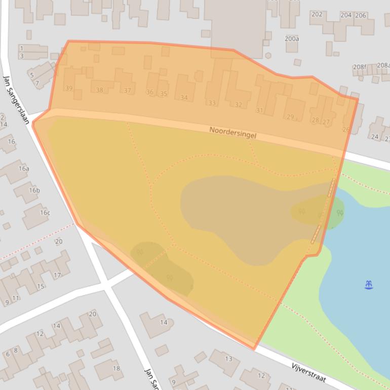 Kaart van postcodegebied 9601CK.