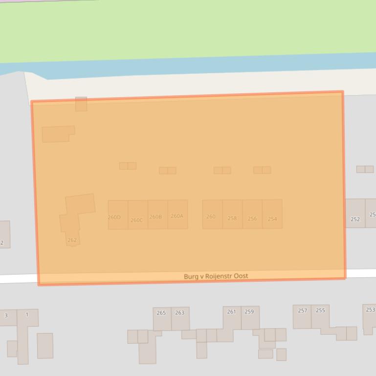 Kaart van postcodegebied 9602CP.