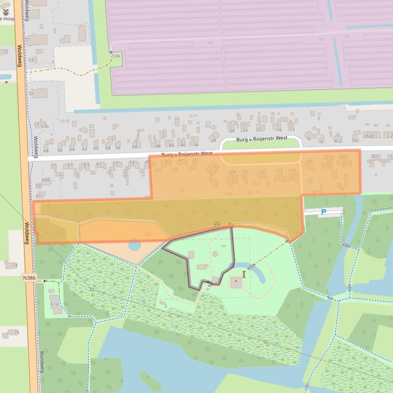 Kaart van postcodegebied 9602CR.