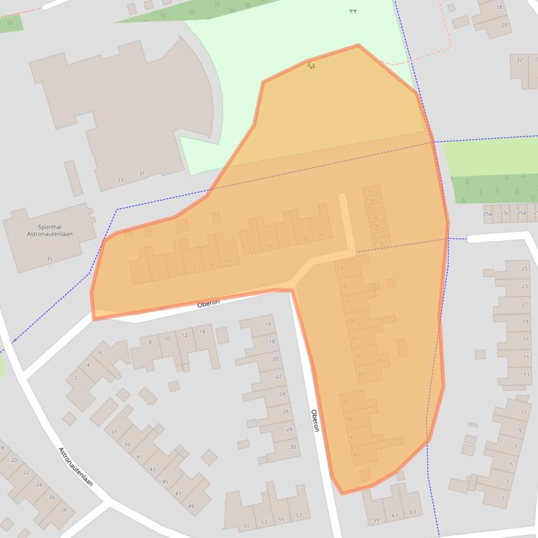 Kaart van postcodegebied 9602EL.