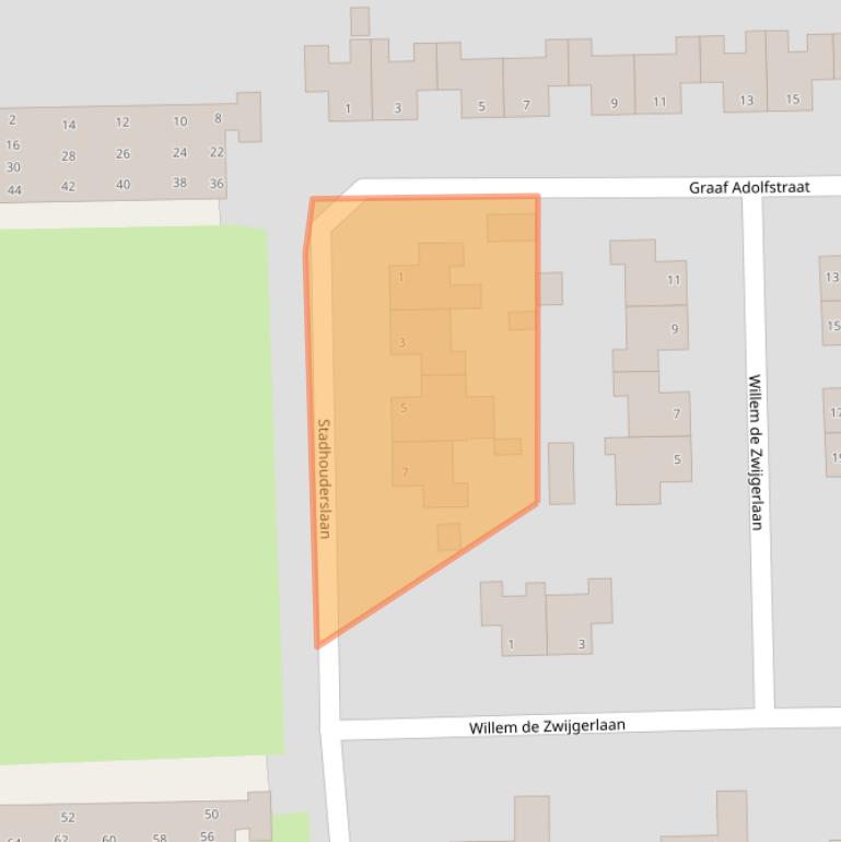 Kaart van postcodegebied 9602GB.