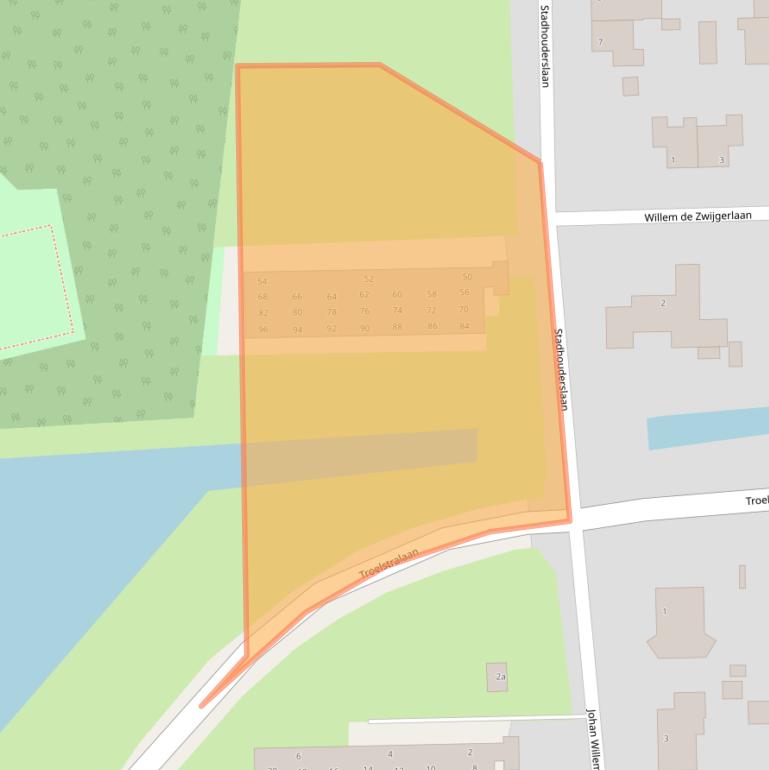 Kaart van postcodegebied 9602GD.