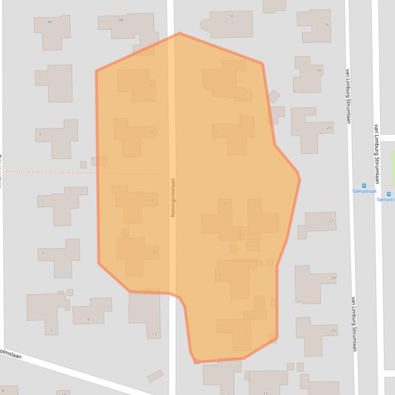 Kaart van postcodegebied 9602GL.