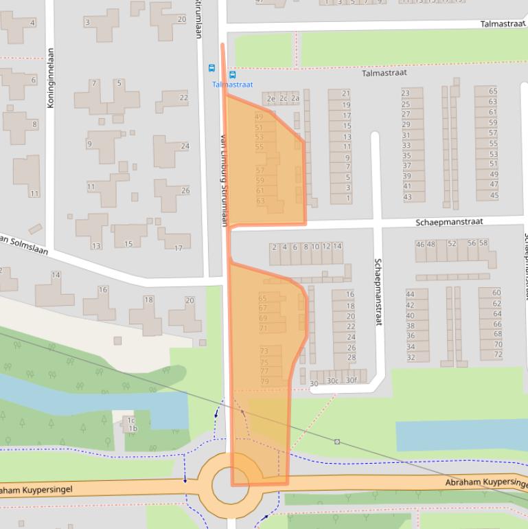 Kaart van postcodegebied 9602GP.